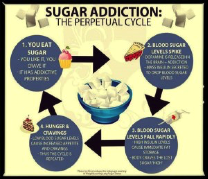 The Sugar Addiction Cycle – Dynamic Choices